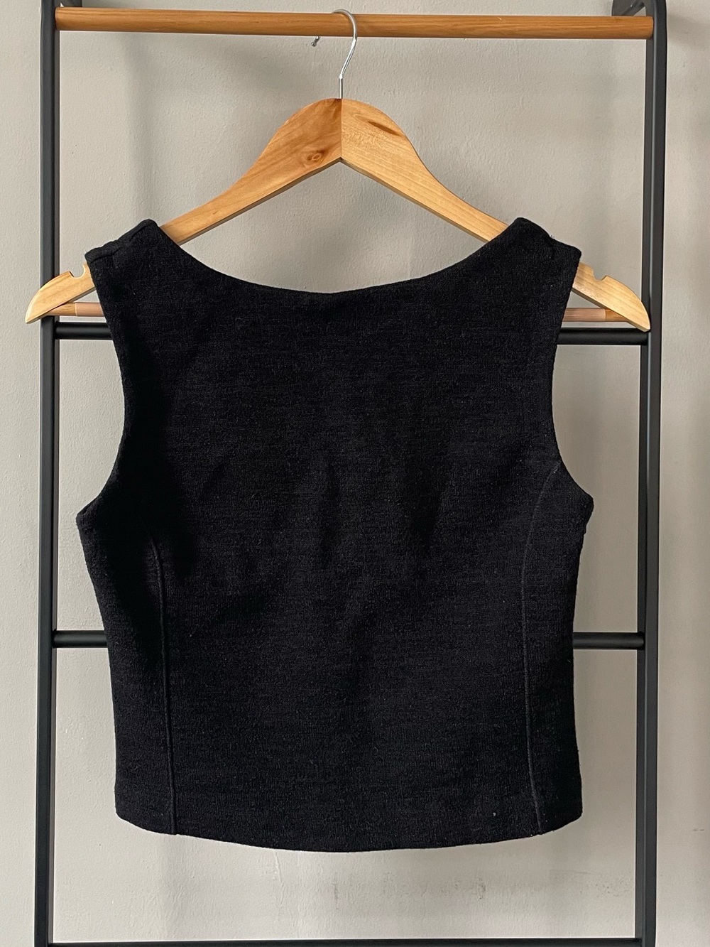 Banana Republic Black Crop Top